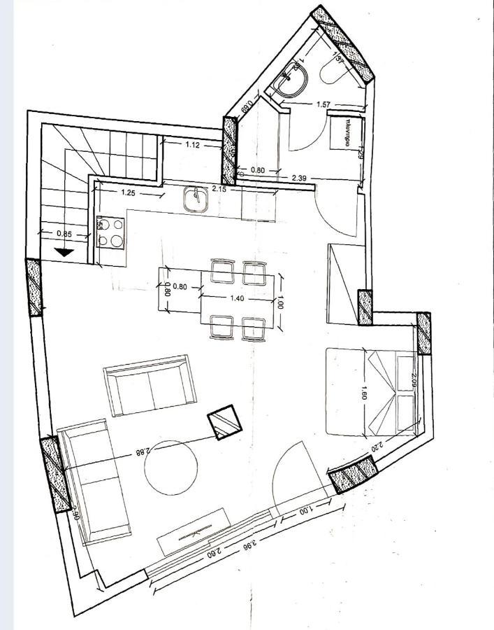 Peter'S Place Apartment Preveza Bagian luar foto